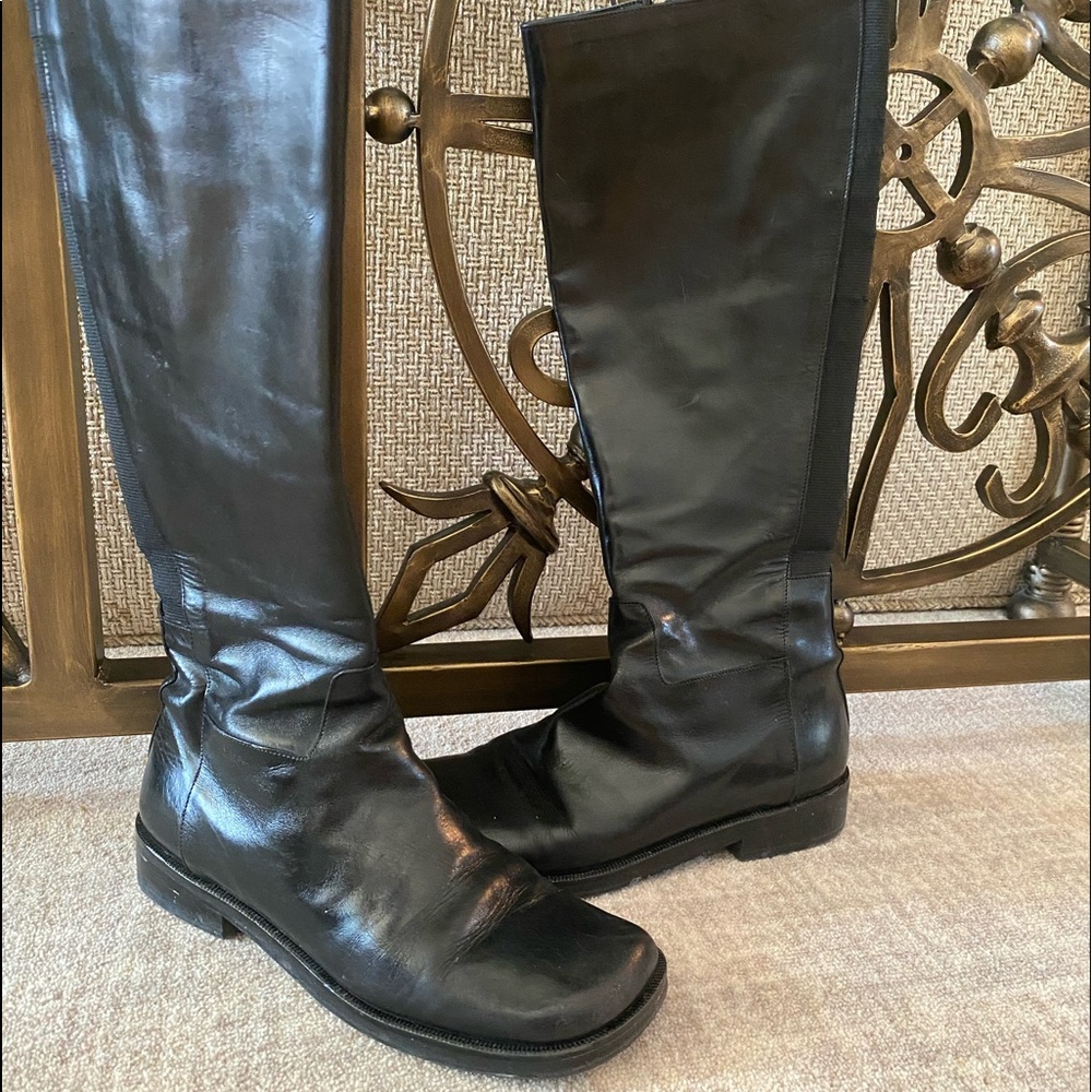 Donald J. Pliner Black Boots